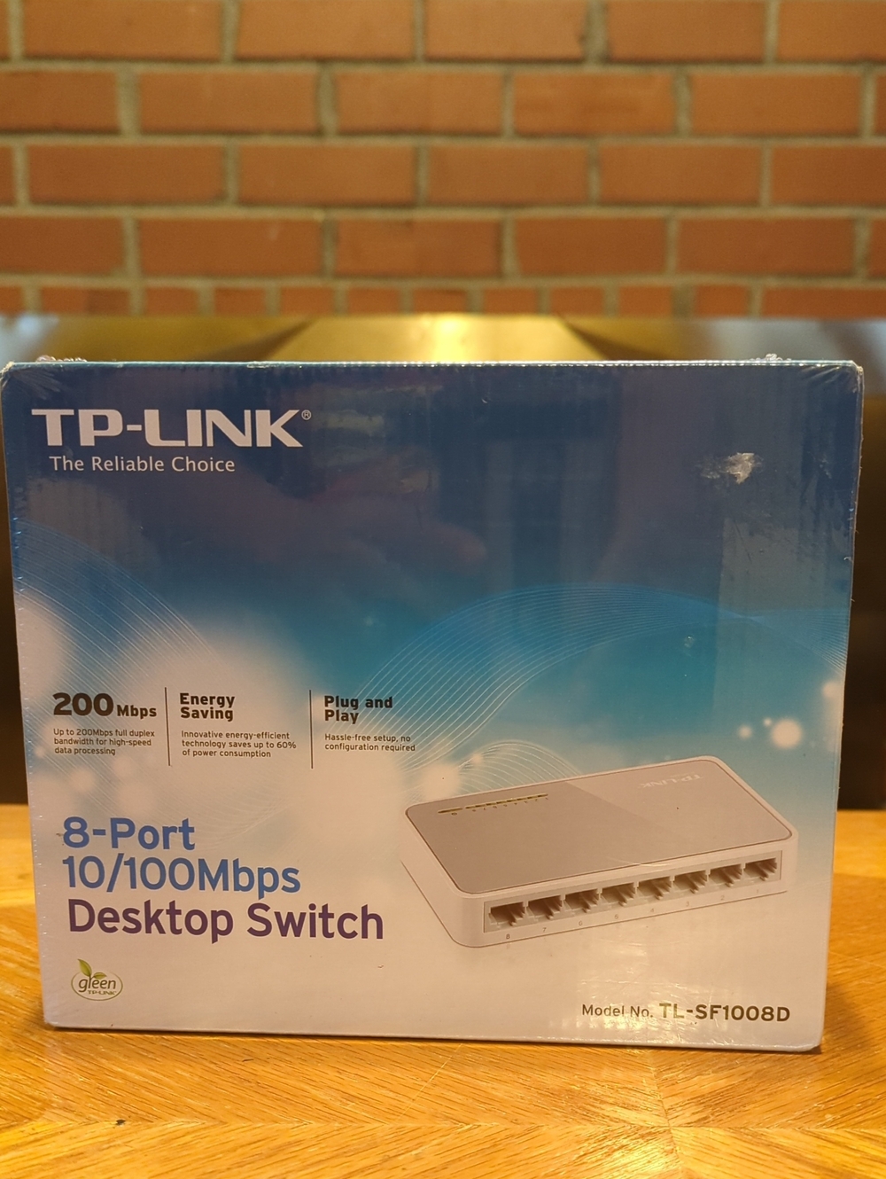 TP-LINK 8-Port 10/100Mbps Desktop Switch TL-SF1008D